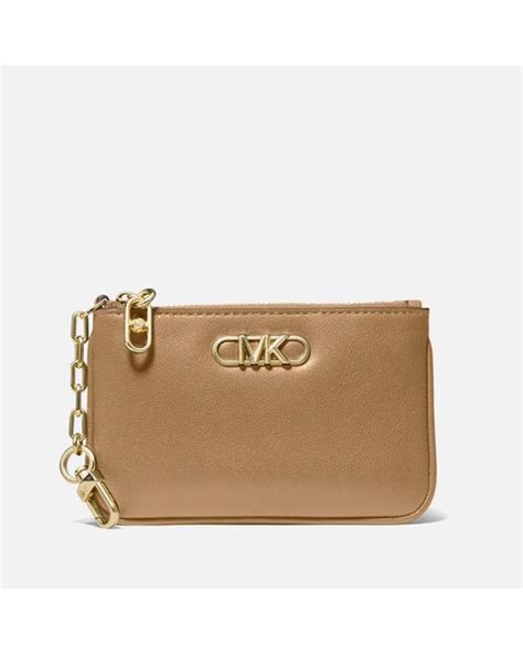 michael kors parker key card holder|Michael Kors Parker Small Key Card Holder Olive .